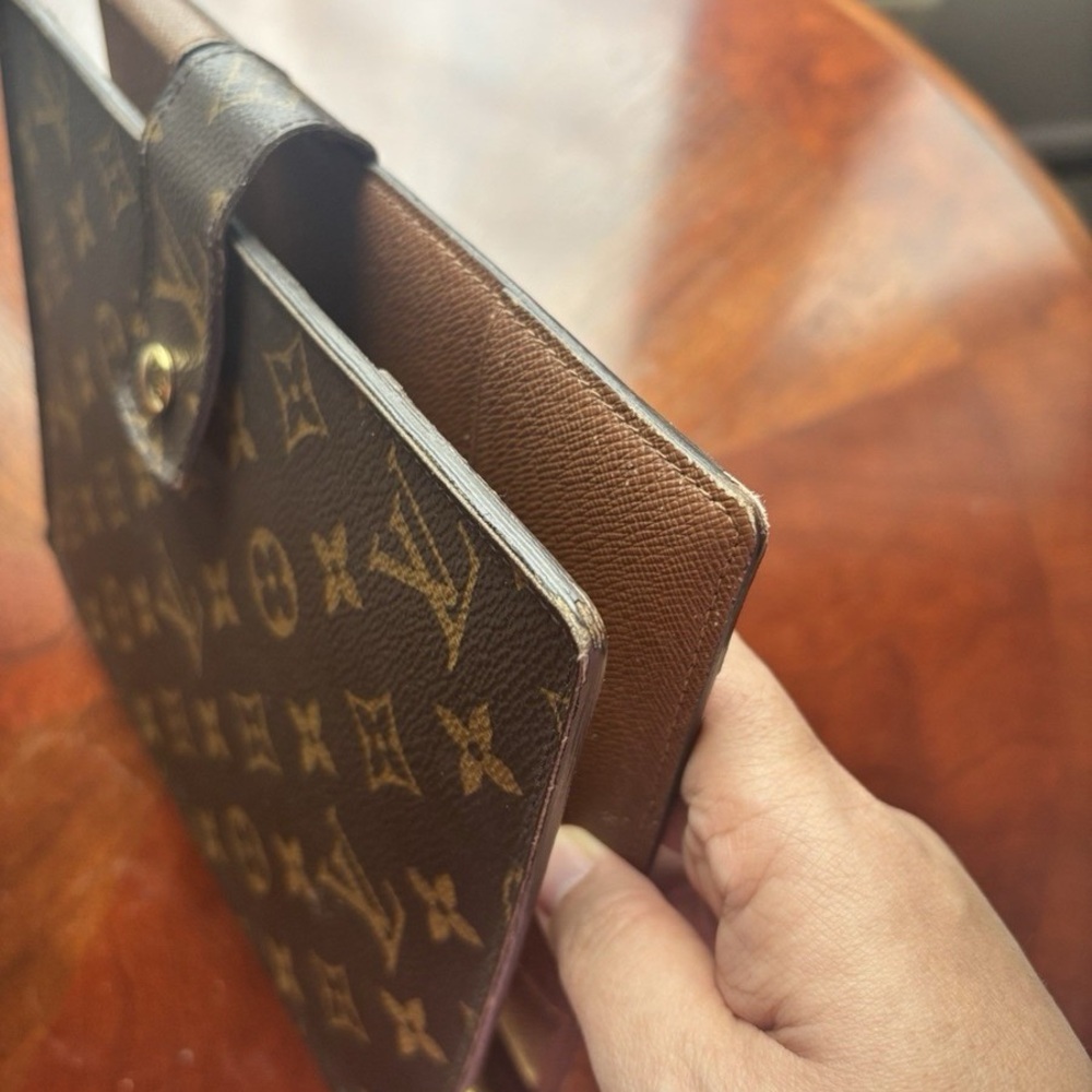 GM Louis Vuitton Brown Monogram agenda - Picture 6 of 10